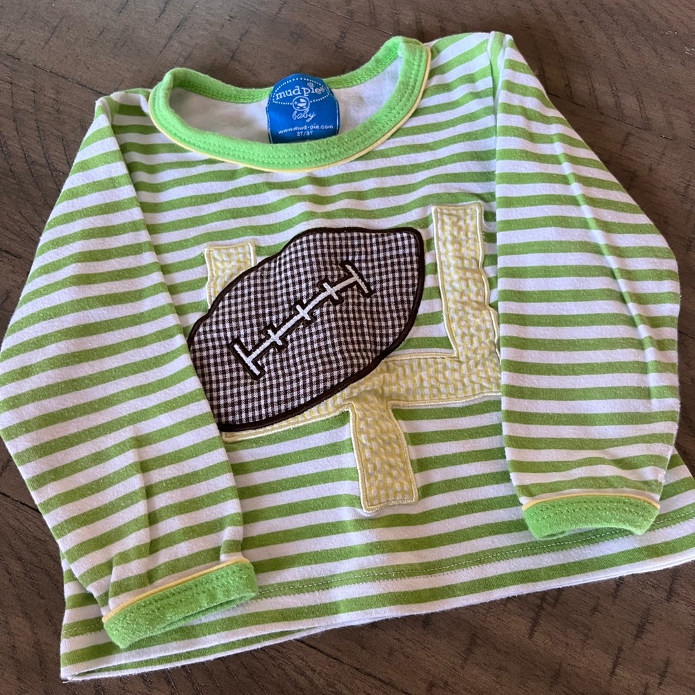 Football Embroidered Shirt